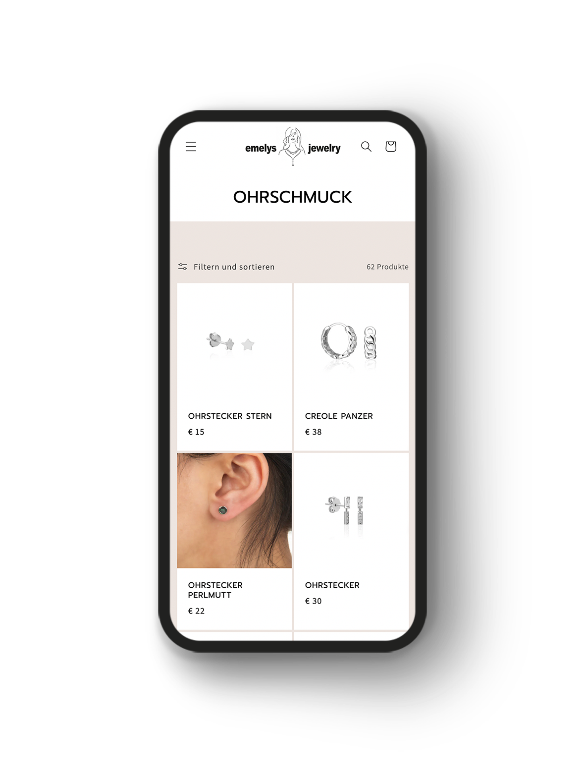 emelys jewelry smartphone