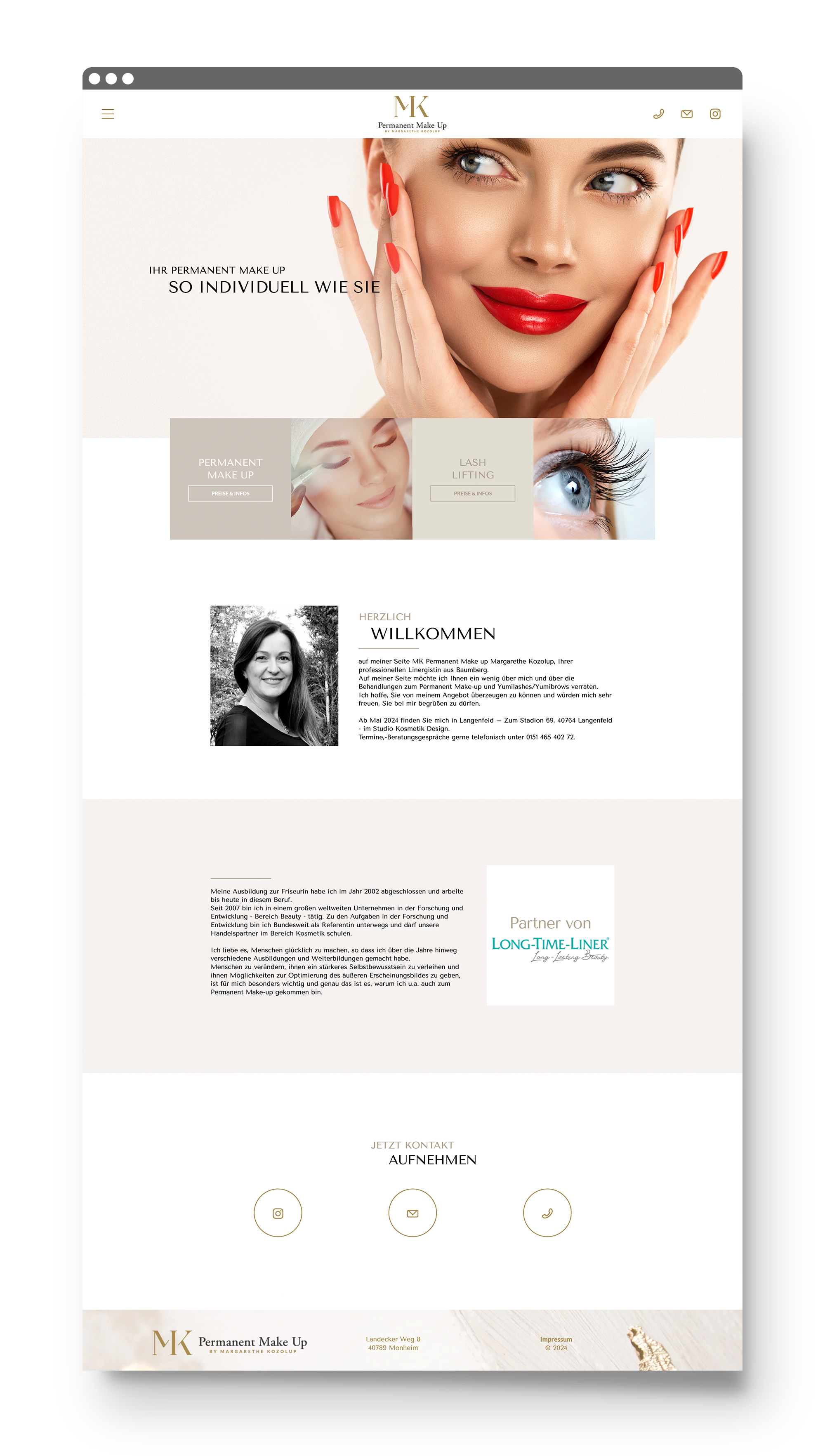 mk permanent make up webseite