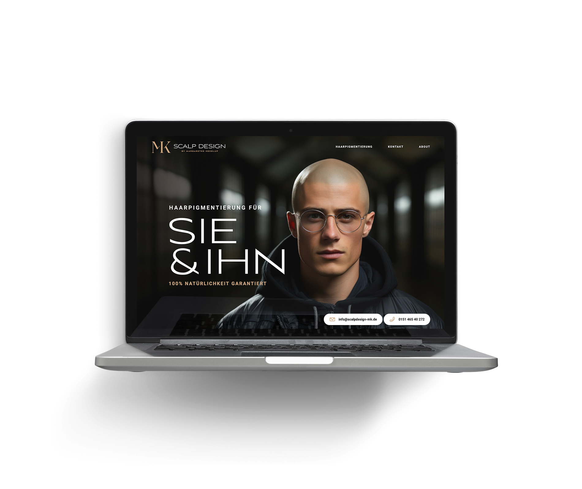 mk scalp design laptop