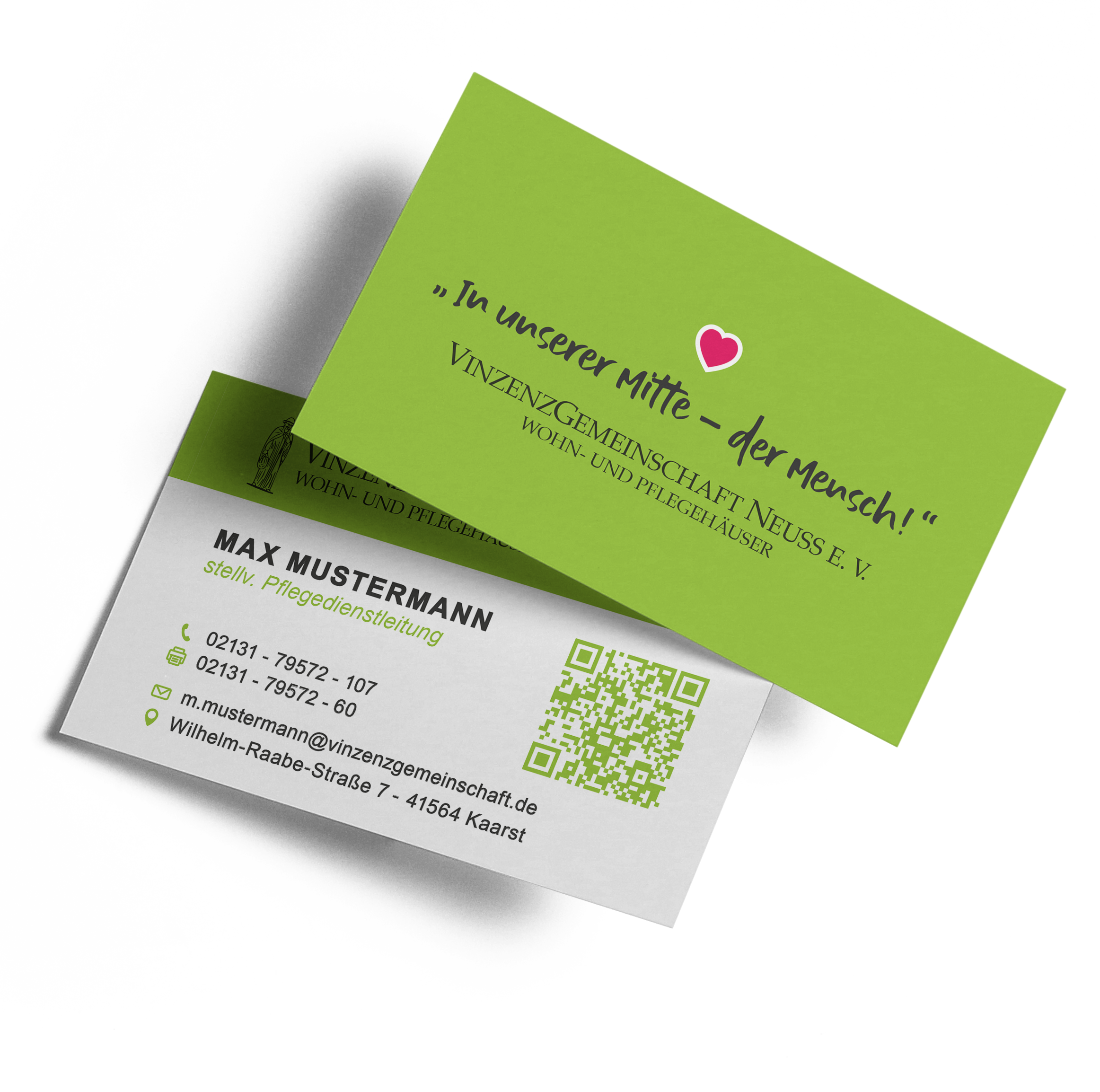 VinzenzGemeinschaft Visitenkarten